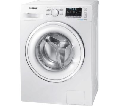 SAMSUNG ecobubble WW80J5555DW 8 kg 1200 Spin Washing Machine - White